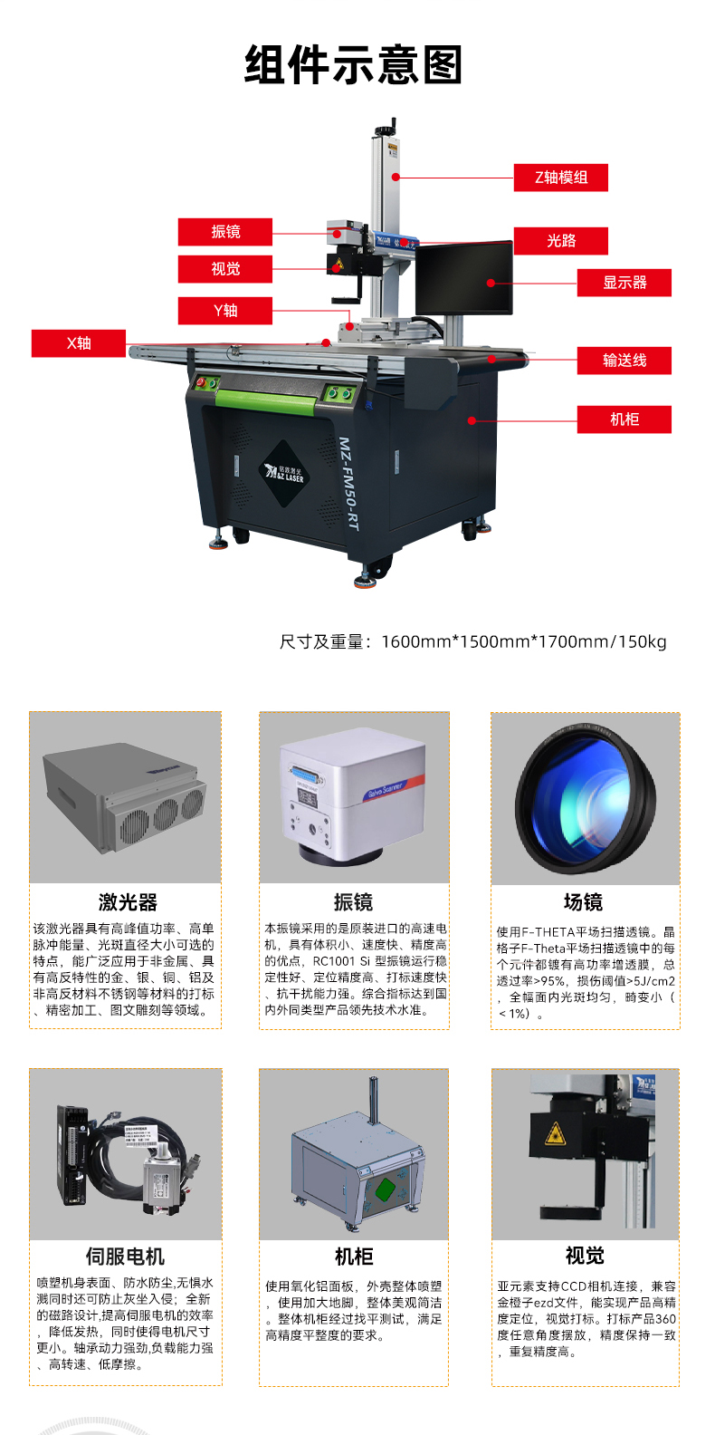 50瓦雙軸視覺激光打標(biāo)機(jī)(圖4) 50瓦雙軸視覺激光打標(biāo)機(jī)(圖4)